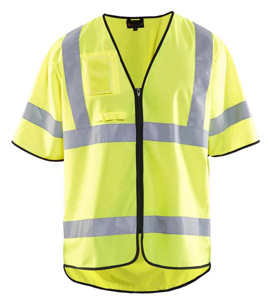 Warning vest Blåkläder 3023-1022 - HIGH VIS VEST CLASS 3 BLK 3023-1022 YELLOW S/M