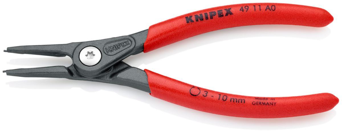 Spårringstång Knipex 4911 Rak - SPÅRRINGSTÅNG RAK KNIPEX 4911-A0 140MM SGA 3-10