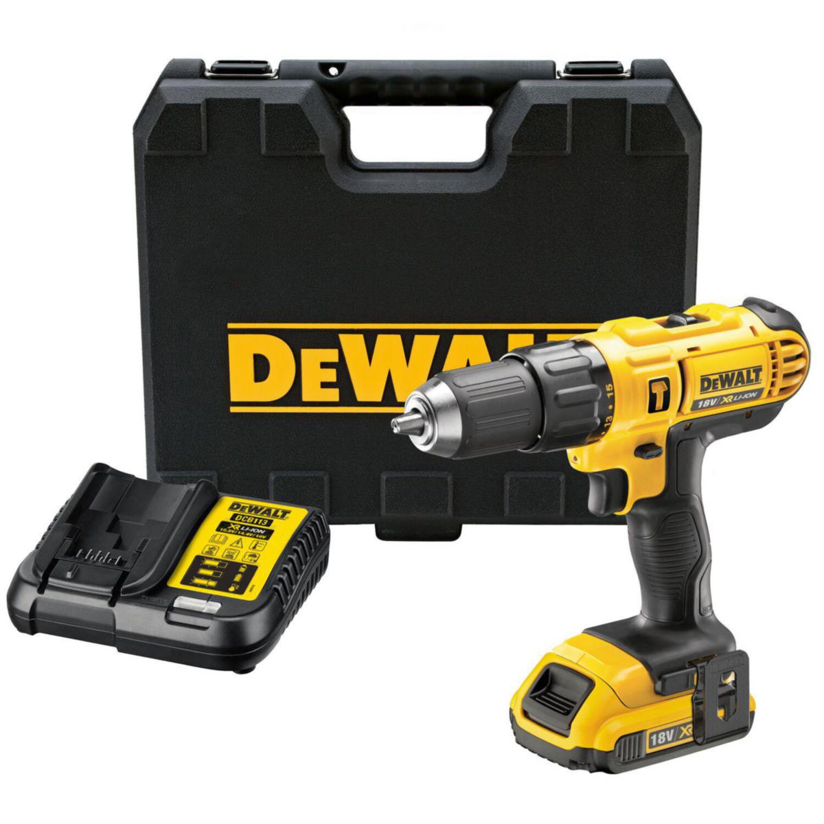 Slagborrskruvdragare DEWALT DCD776D1 - SLAGBORRSKRUVDRAGARE DEWALT DCD776D1-QW 18V XR KOLBORSTFRI