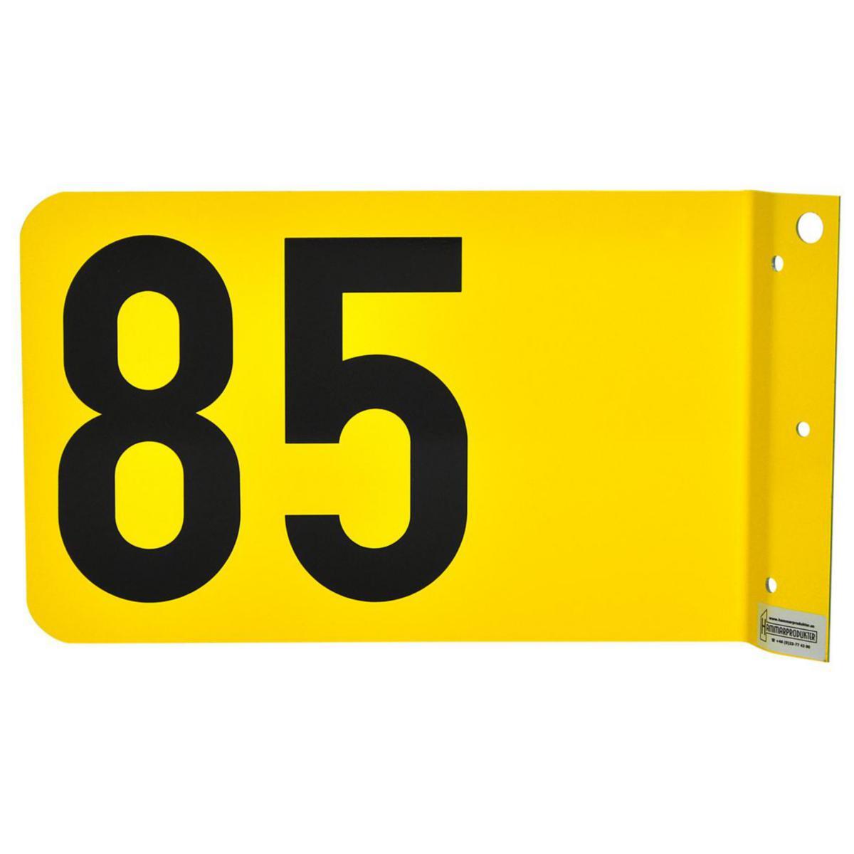 Flygnummerskylt F23 - FLYGNUMMERSKYLT F23-85