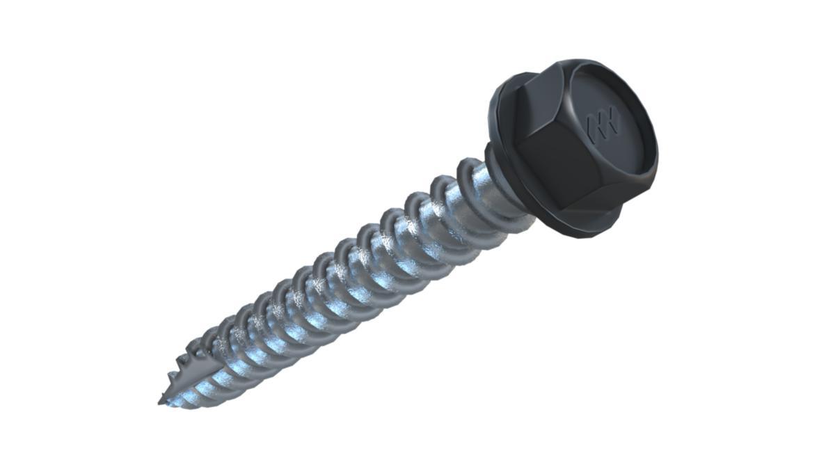 Wood screw 5x32 C4 300 pcs - Wood Screw 5,0x32 Black