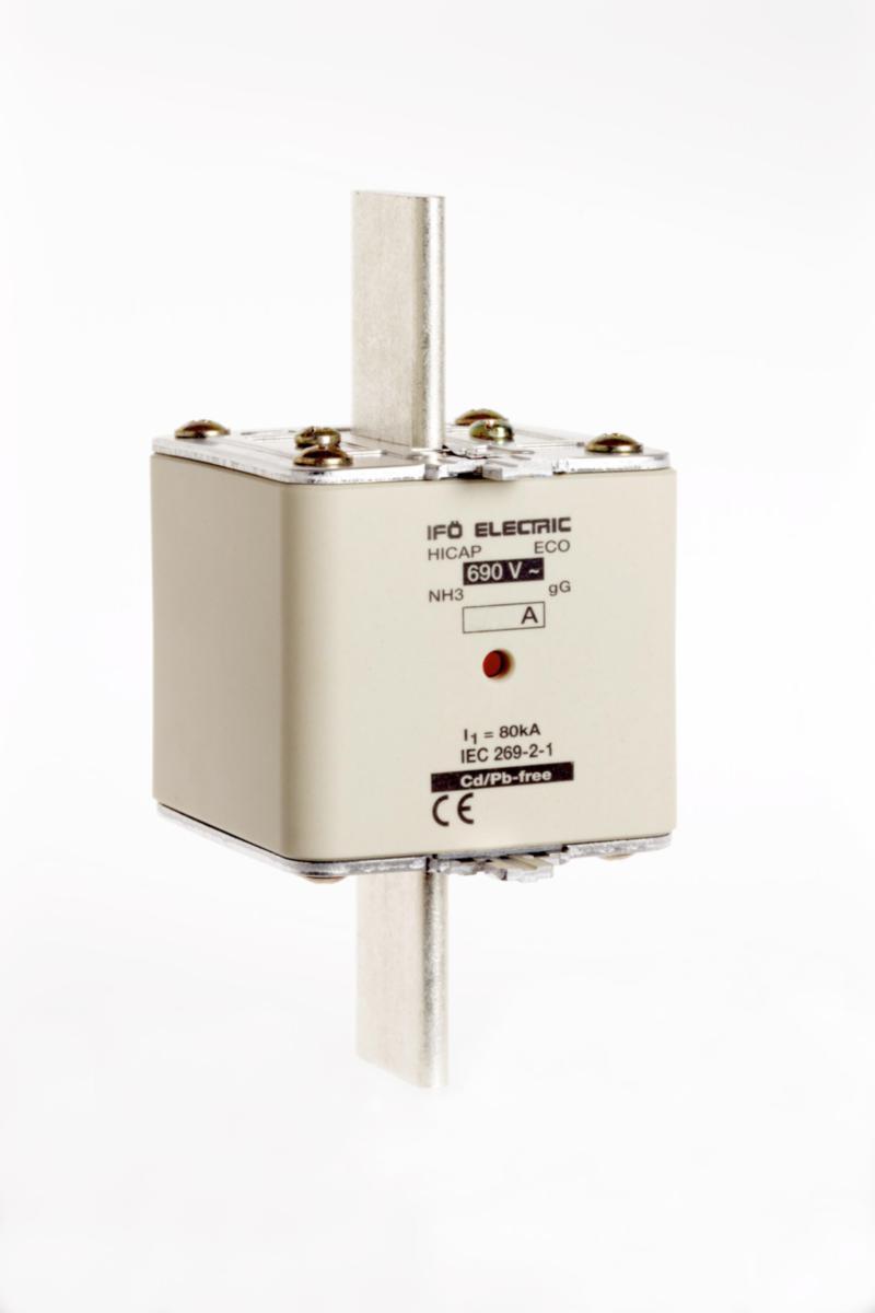 Ifö Hicap, ECO, gG, storlek 3, 690 V - KNIVS HICAP E 690V 3/400 gG 690V *