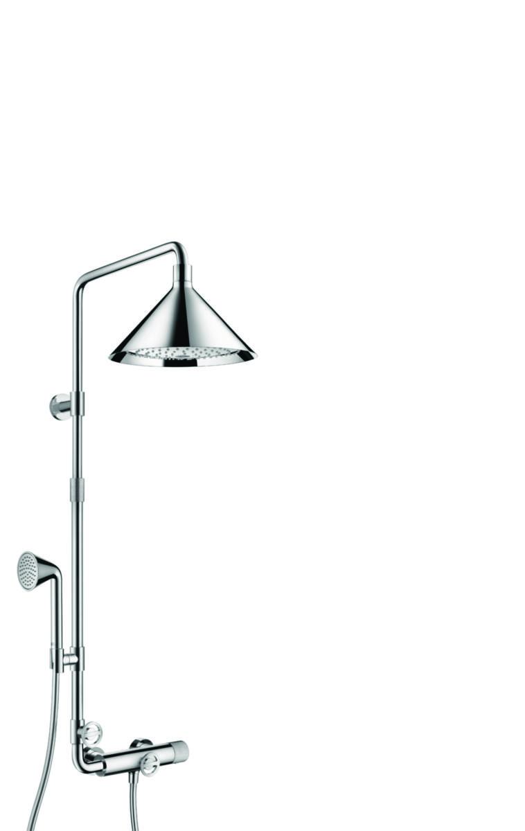 Duschsystem Axor Showers/Front Showerpipe, Hansgrohe - HANSGROHE DUSCHSYSTEM AXOR SHOWERS/FRONT SHOWERPIPE