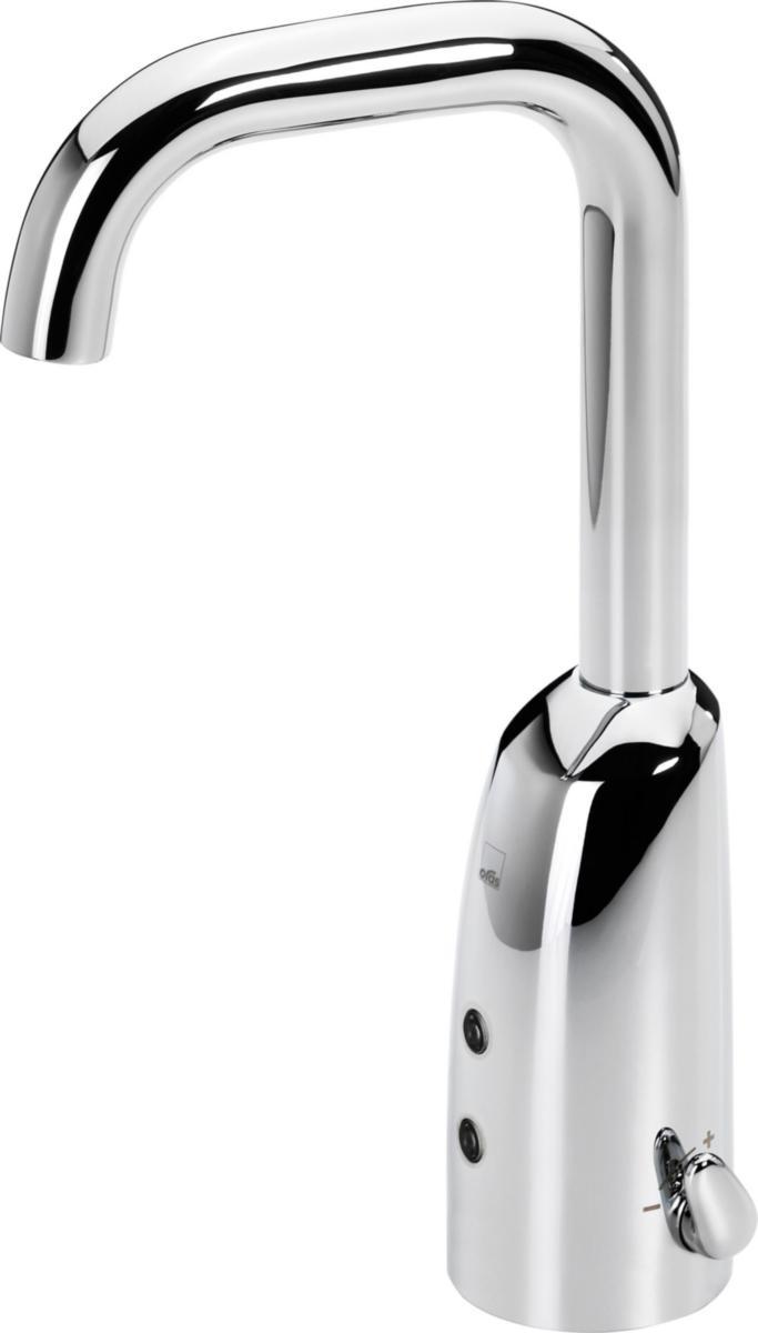 Tvättställsblandare 6330FZ Oras Electra, beröringsfri - ORAS ELECTRA TS-BL SENSOR 6V HÖG. BLUETOOTH PIPDJUP 120MM