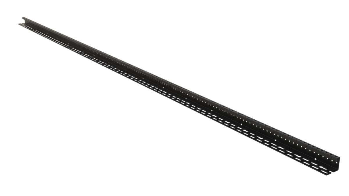 Rail L-profile Hyper - Rail Black 2,4m