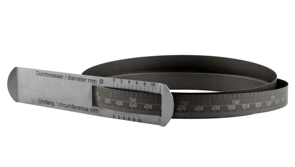 Måttband Diesella för ytteromkrets 60-950 mm - STÅLMÅTTBAND FÖR YTTEROMKRETS 60-950 MM DIAMETER Ø20-300 MM
