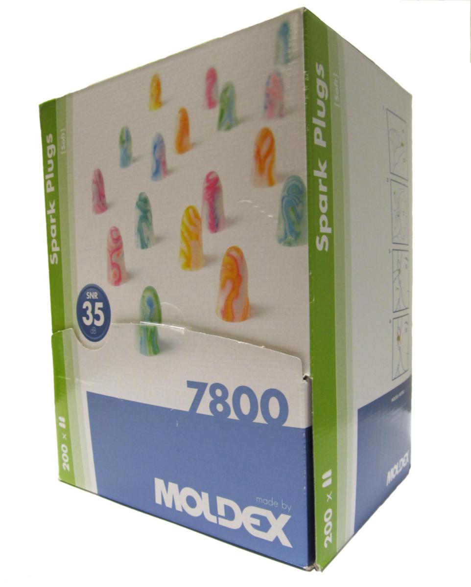 Hörselpropp Moldex Spark Plugs - HÖRSELPROPP MOLDEX SPARK PLUG 780001 200 PAR