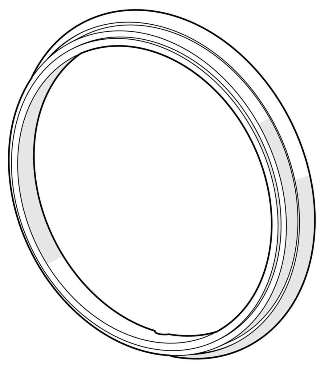 Packning till väggbricka, Oras - ORAS 203524/2 PACKN. TV BRICKA 2-PACK