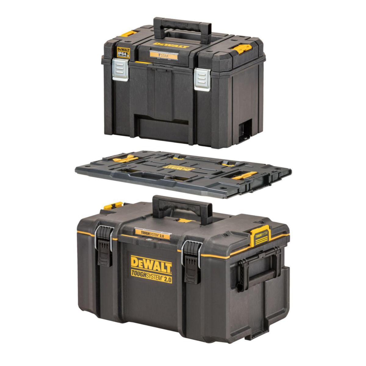Fövaringskit DeWalt TSTAK & Toughsystem 2.0 - FÖRVARINGSKIT DEWALT DWST08017-9 MED ADAPTER
