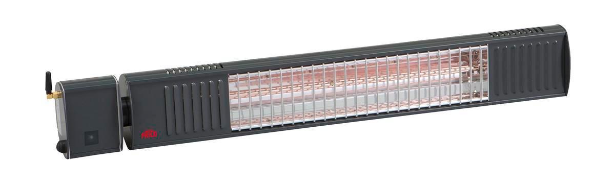Infravärmare, Term BT - INFRAVÄRMARE 1500 W IP65 230 V GRÅ IHTBT15G65 FRICO