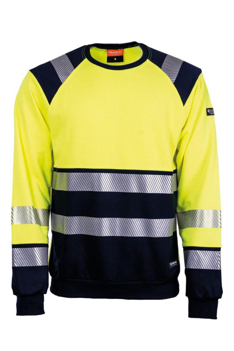 Sweatshirt Tranemo 5085-89 Flam - SWEATSHIRT TRANEMO 5085-89 YELLOW FLAMERESIST HIGH-VIS S