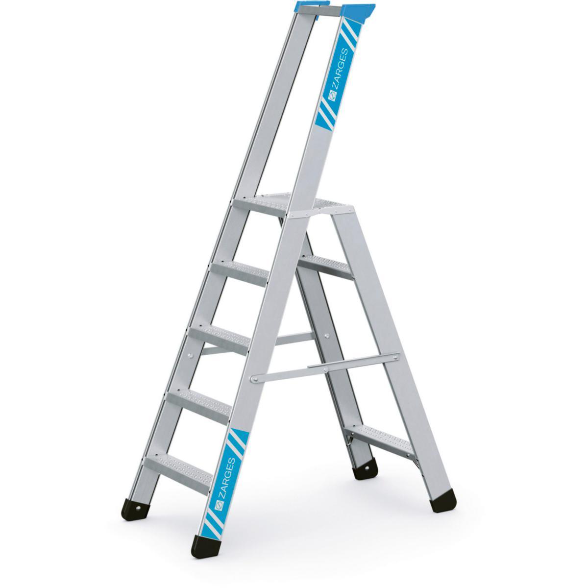 Trappstege Zarges Seventec RC S - TRAPPSTEGE ZARGES RC S 5-STEG 40495