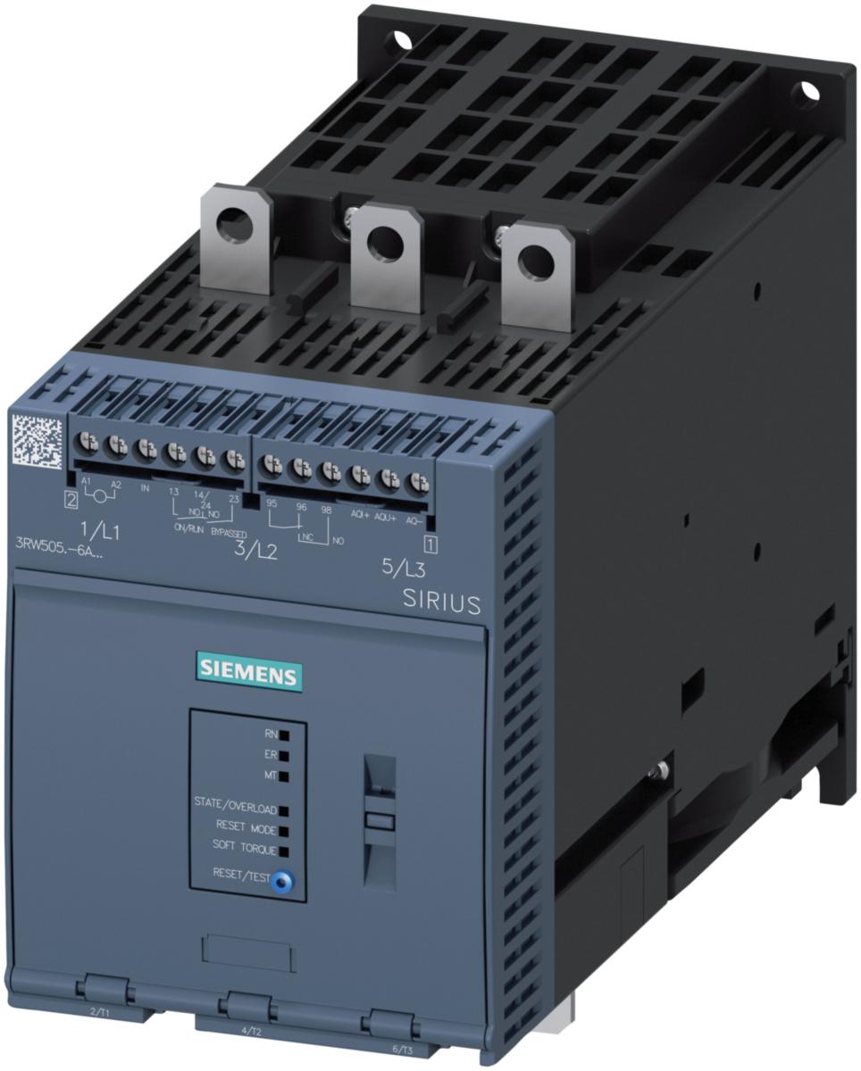 Mjukstarter 3RW50 - MJUKSTART S6 90KW 110-250VAC 3RW5056-6AB14