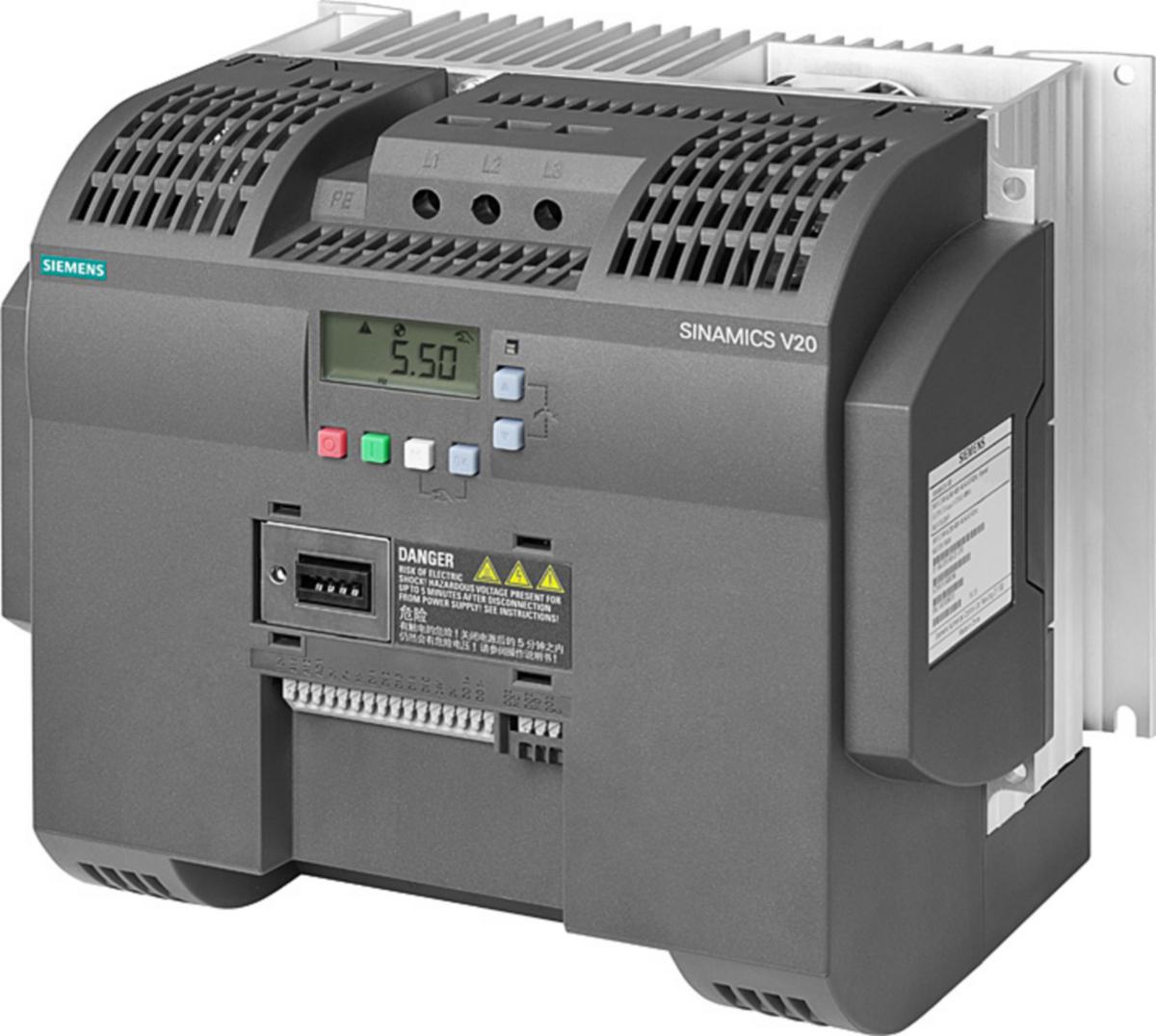 Frekvensomriktare Sinamics V20 400V - OMRIKTARE, 400V 11KW FILT C3 6SL3210-5BE31-1CV0