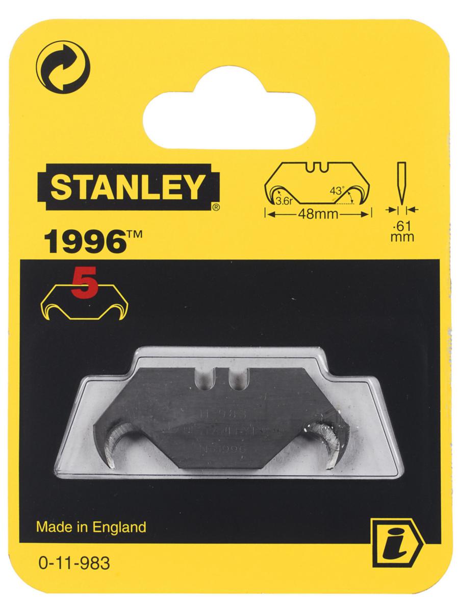 Knife blade stanley - KNIFE BLADE STANLEY 50-PACK 0-11-983 LENGTH 50MM