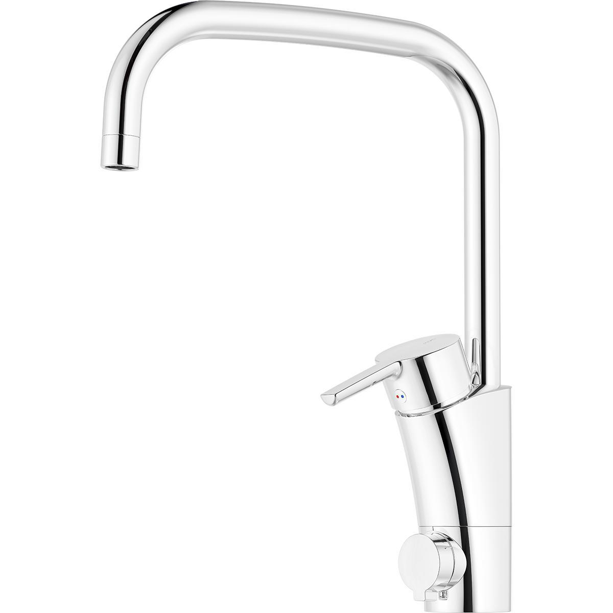 Köksblandare Sharp MMIX II, Mora - MA MMIX II KÖKSBLANDARE SHARP MED AVST. U-PIP, G10, KROM