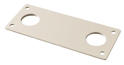 Kabelfläns ral 7032 rf 21240 - hålad fläns rf fl 21, ra...