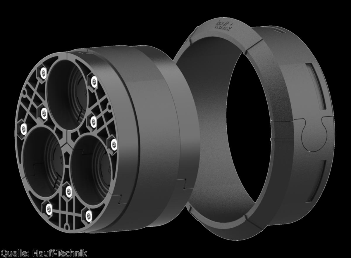 Tätningsinsats, delbar HSI150 DG 3x24-54 - INSATS Ø150 3X24-54 MM HSI150 DG 3X24-54