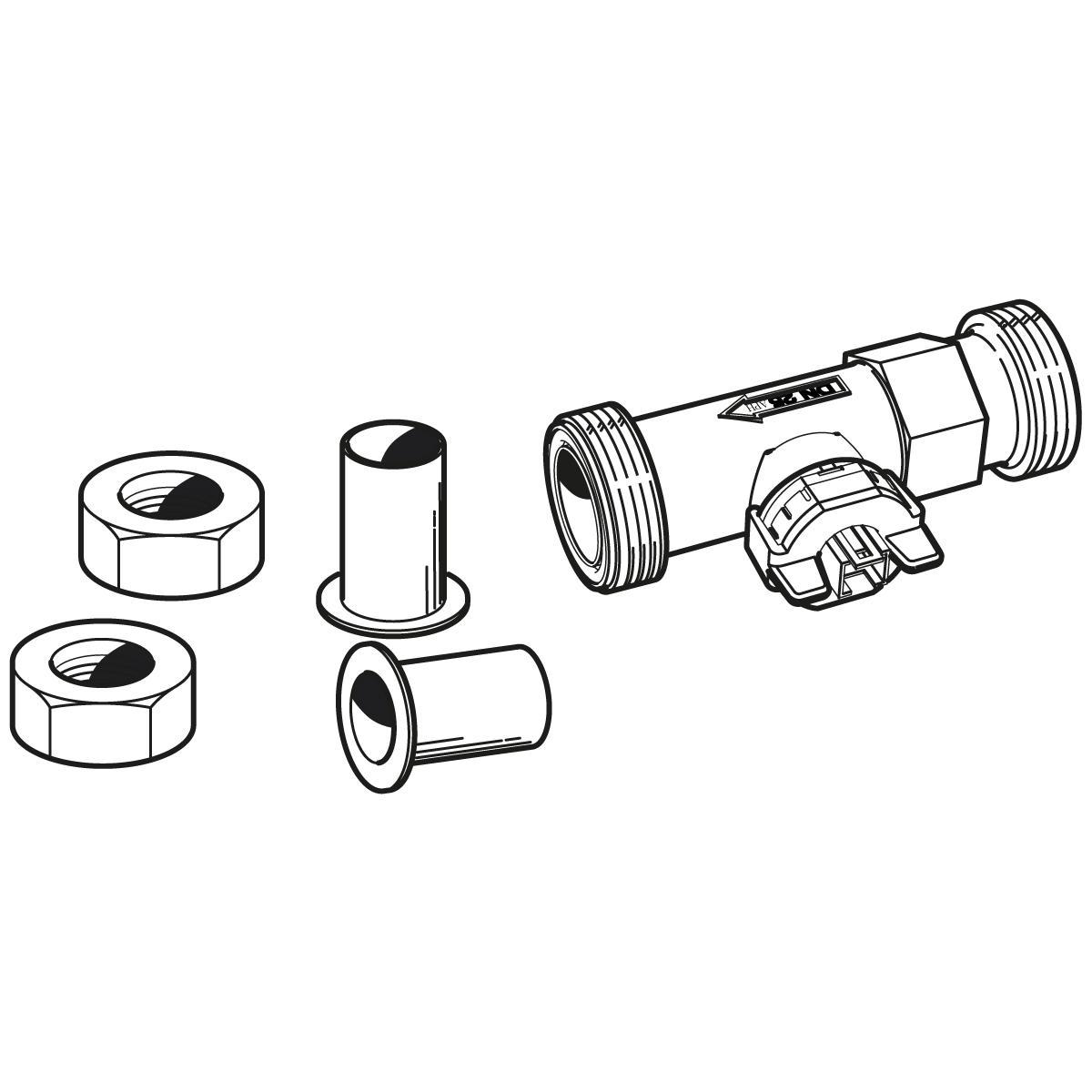 Flödesmätarsats, EMK 500, Nibe - EMK 500 ENERGIMÄTARSATS VVM500 EMK 500 ENERGIMÄTARSATS VVM500
