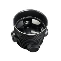 Tillsynsbrunn, Wavin Tegra 600, Typ2 90° 3 inlopp