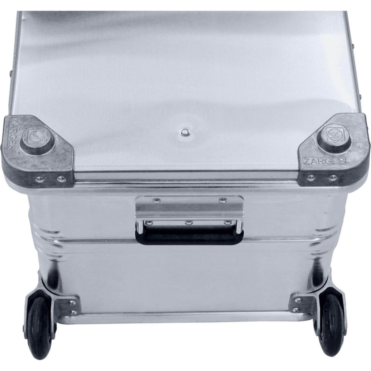 Tillbehör Zarges Eurobox - HJULSATS ZARGES 40738 TILL ALUMINIUMBOX (PASSAR ALLA)