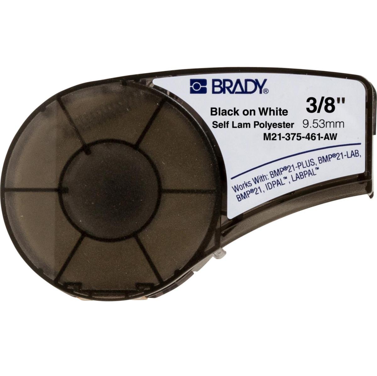 Polyestertejp Brady M21 - TEJP M21-375-461-AW