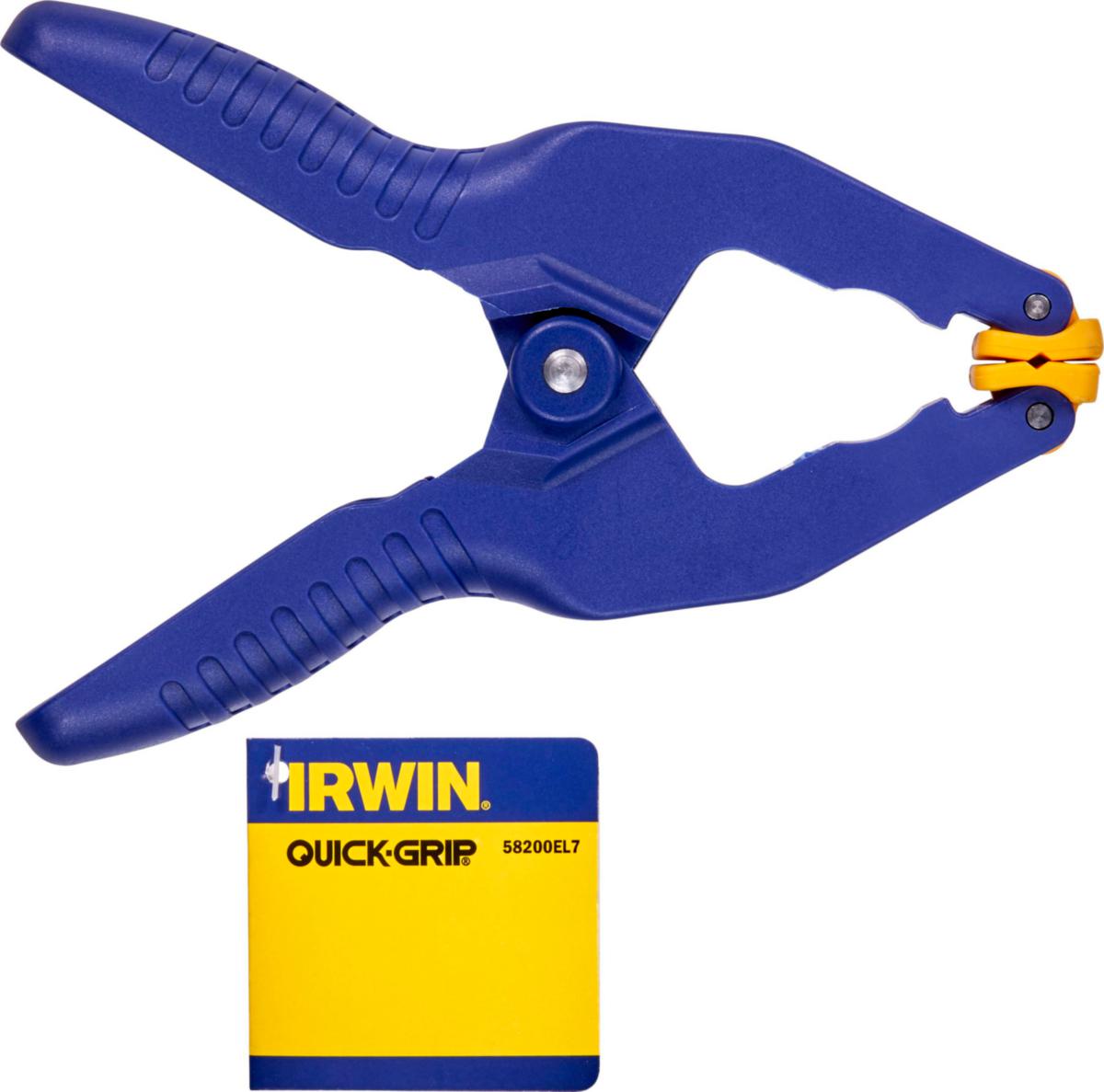 Spring clamp irwin quick-grip - SPRING CLAMP IRWIN QUICK-GRIP NO 2 GRIP WIDTH 50MM