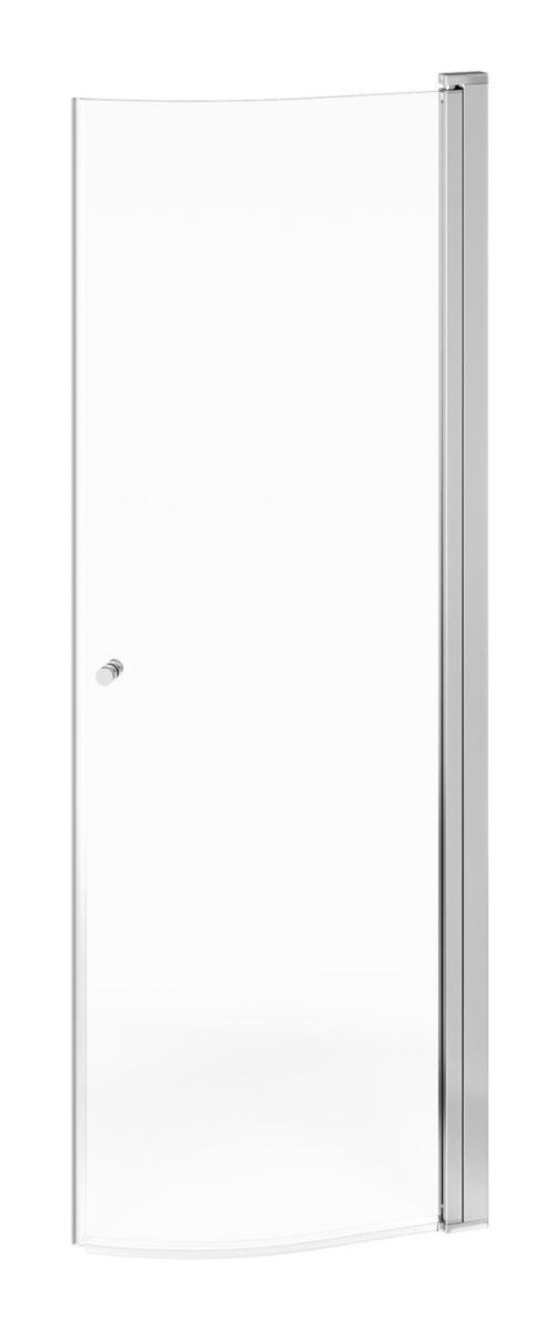 Shower door Round Round, Gustavsberg - GBG SQUARE SHOWERDOOR 90CM ROUNDED CLEAR/ CROME