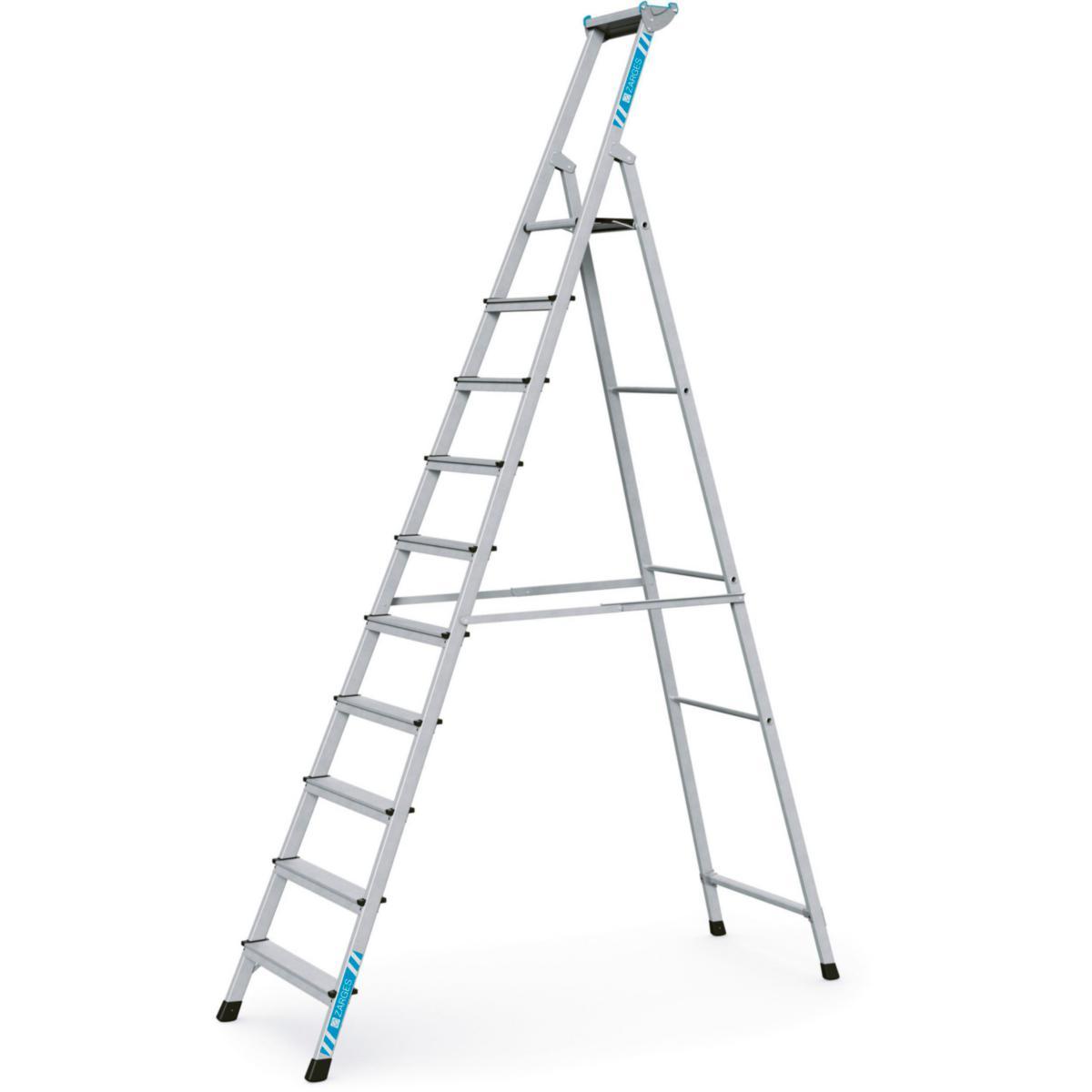Step ladder zarges ts - STEP LADDER ZARGES TSE10 10-STEP ELOXERAD 41098
