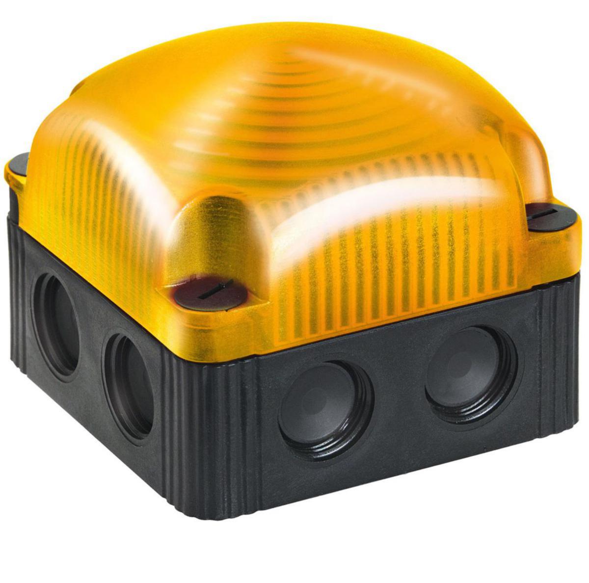 Permanentljus LED serie 853 IP66/67 - Perm.ljus LED Gul 115-230VAC LED Permanent light Yellow 115