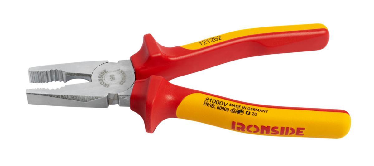 Kombinationstång Ironside 1000V - KOMBINATIONSTÅNG IRONSIDE VDE 180MM 2KOMP 121262