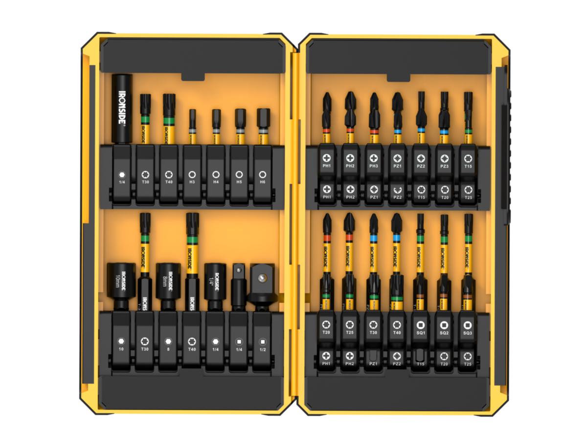Impact Bit Set Ironside 42 Pcs - IMPACT BIT SET IRONSIDE 42 PCS 201277