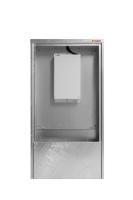 Markskåp Fiber med skarvläda 192F MSMF8535RN, Stitec