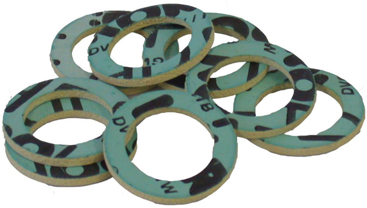 Gaskets for water meter connection HD Fiber Drinking water approved - HD FIBER GASKETS 3/4"
