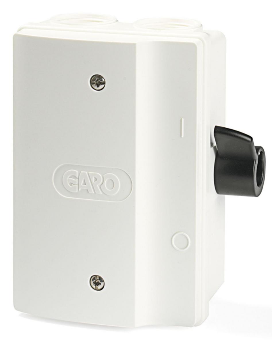 Safety switch plastic-enclosed SBG 3-pole 16-25 A - SAFETY SW WHITE 3P 25A H SBG 325VH