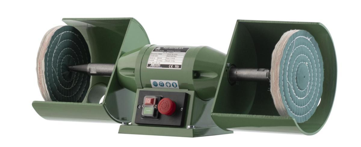 Bänkpolermaskin KEF Polette 8 NE - BÄNKPOLER KEFPOLETTE 8NE 230V M/POLERSPINDEL & SKIVA Ø200MM