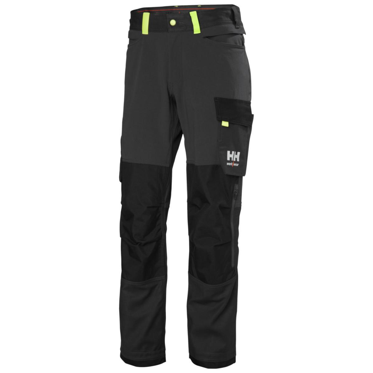 Midjebyxa Helly Hansen Oxford 77395 - MIDJEBYXA HH 77395-989 MGRÅ /SVART OXFORD CNCT STL D112