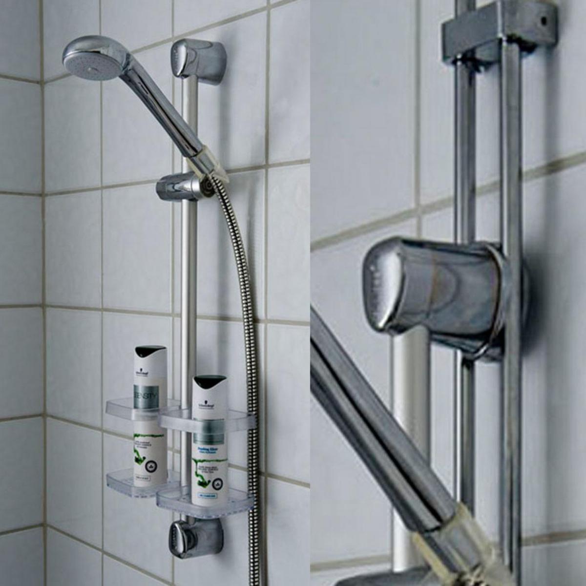 Duschset 406, NGL - NGL DUSCHSTÅNG,GLIDER,TVÅLKOPP KROM L=600 D=22 VASKA