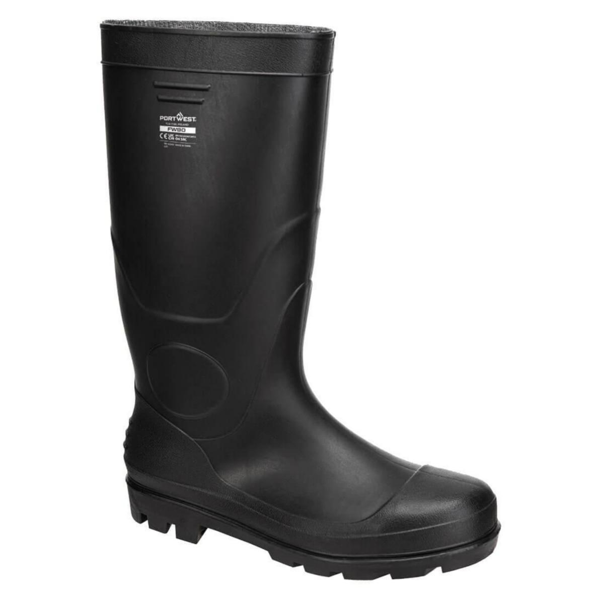 Yrkesstövel Portwest FW90 - YRKESSTÖVEL PORTWEST FW90 PVC SVART STL 46