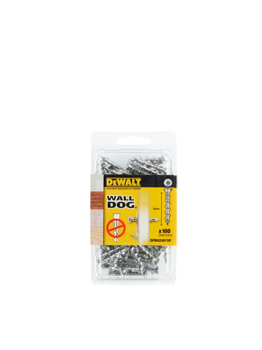 Universalskruv WallDog, DEWALT - WALL-DOG SKRUV FÖRSÄNKT FZB 6.5X32 PH2 100/FP