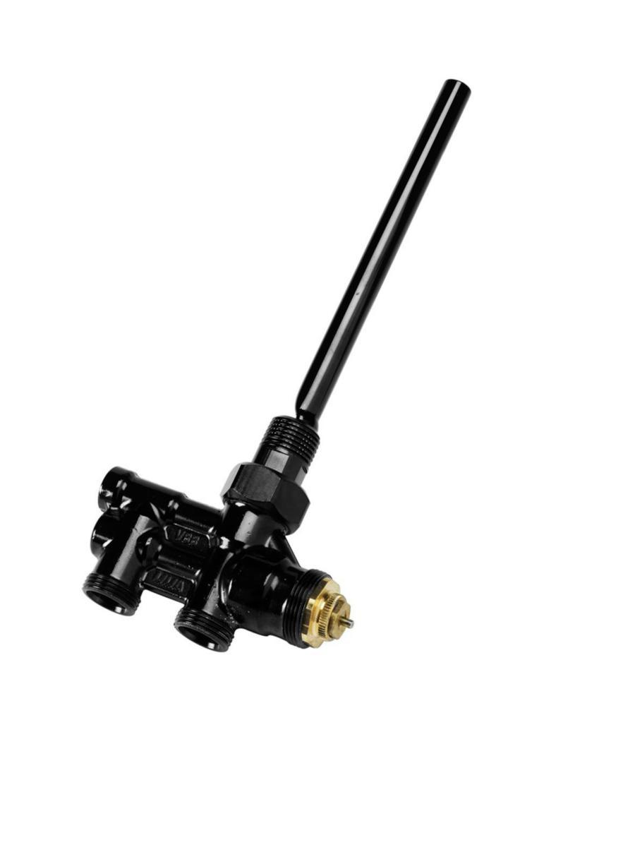 Rotventil RFA38-160 Black, Purmo - RFA38-160 BLACK G15XM22X1,5 G15XM22X1,5