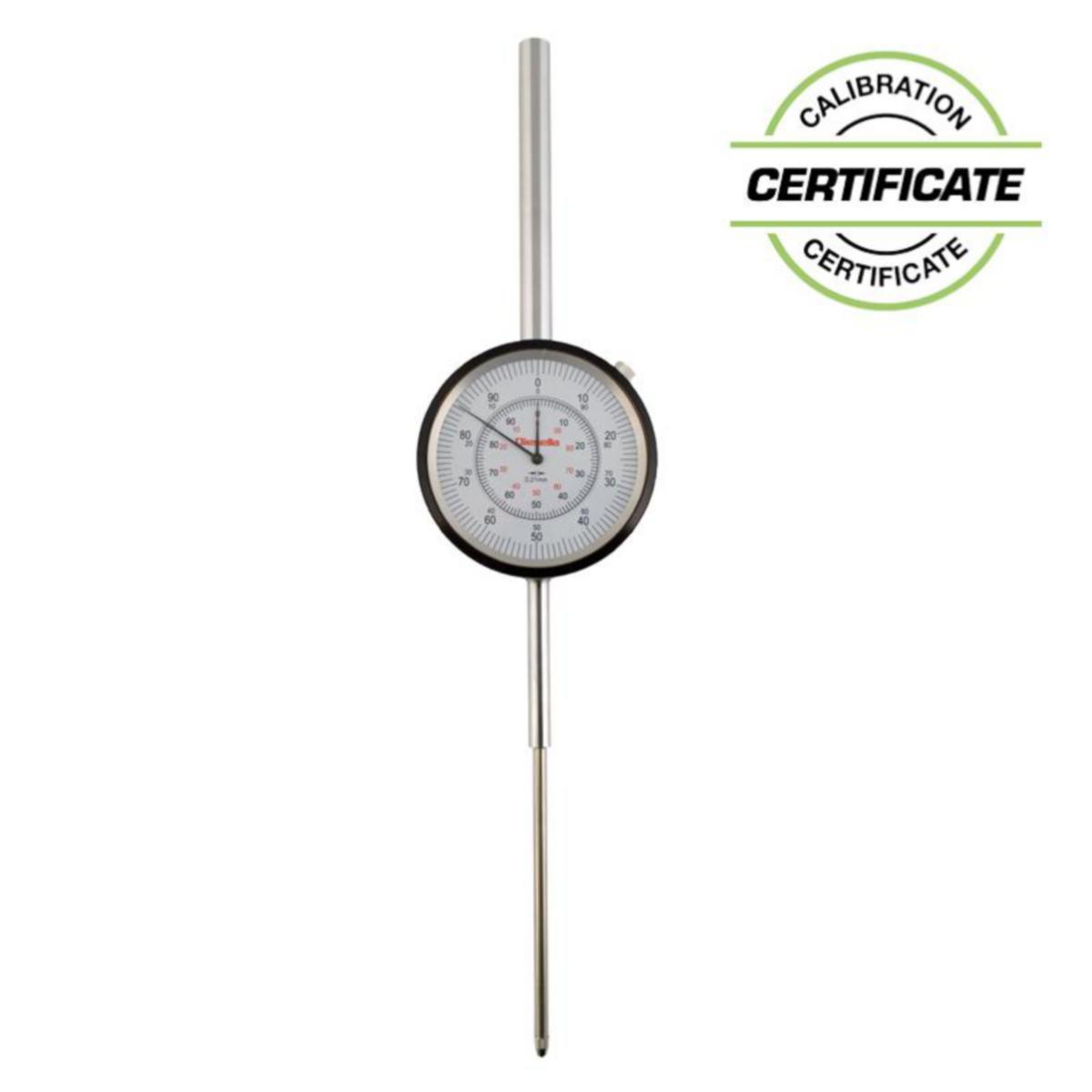 Mätur Diesella m öga inkl. cert - MÄTUR DIESELLA M/CERT 0-100X0,01MM MED ÖGA