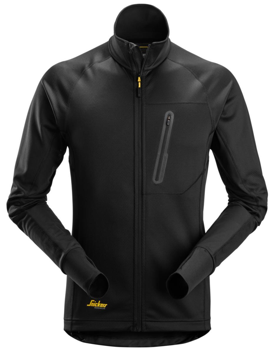Tröja Snickers 9448 - TRÖJA SNI 9448-0404 SVART HELZIP LW STL S