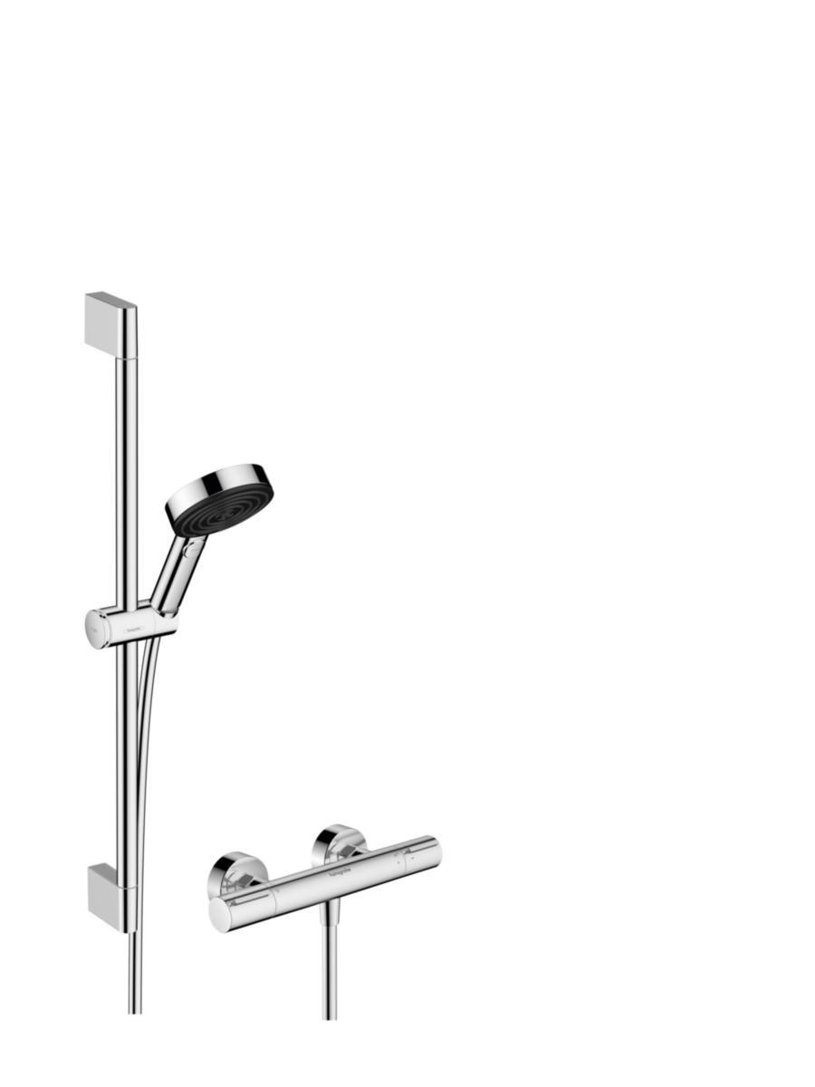 Duschkombination Pulsify Select S Ecostat Element, Hansgrohe - HANSGROHE DUSCHKOMBINATION PULSIFY SELECT S KROM