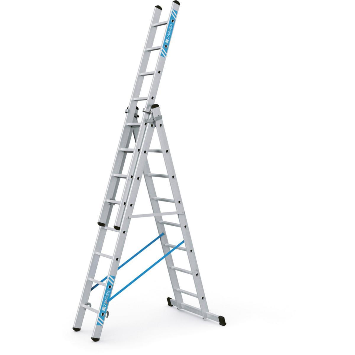 Ladder zarges three part - ZARGES SKYMASTER LADDER 3-PART 5.8M 41538