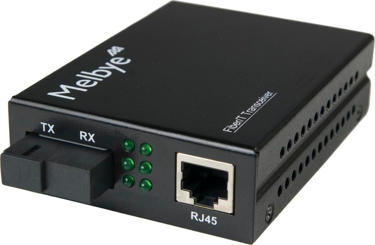 Mediaconverter 100Mbps BiDi - KONVERTER 100MBPS 25KM WDM-A OPT-1201S25