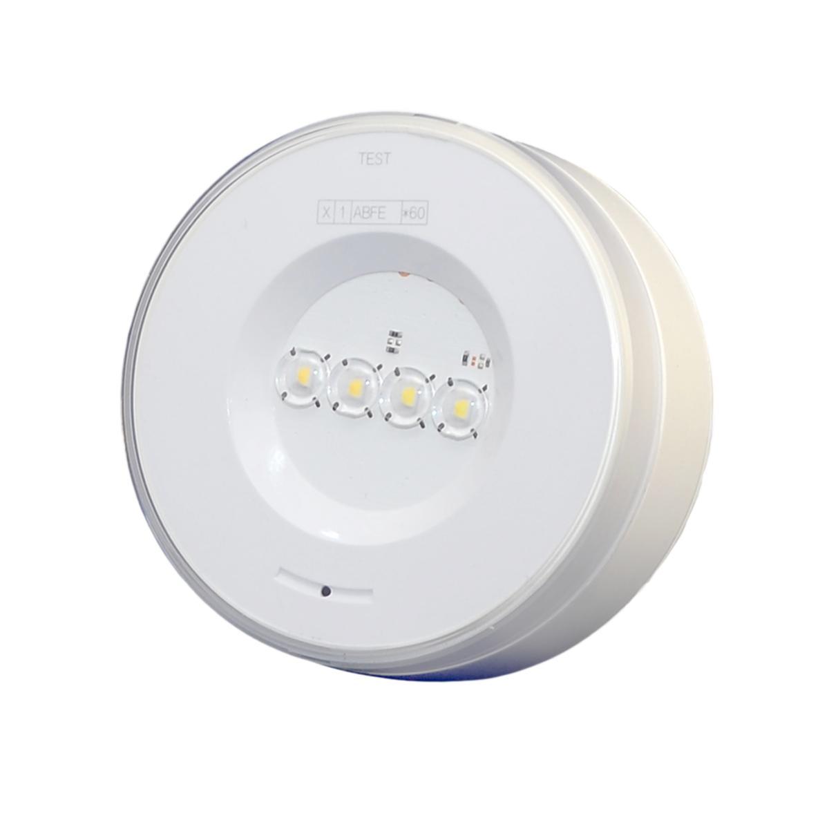 Nödbelysning Arque - NÖDB ARQUE VIT RUNDSTR LINS QSAL-250LI