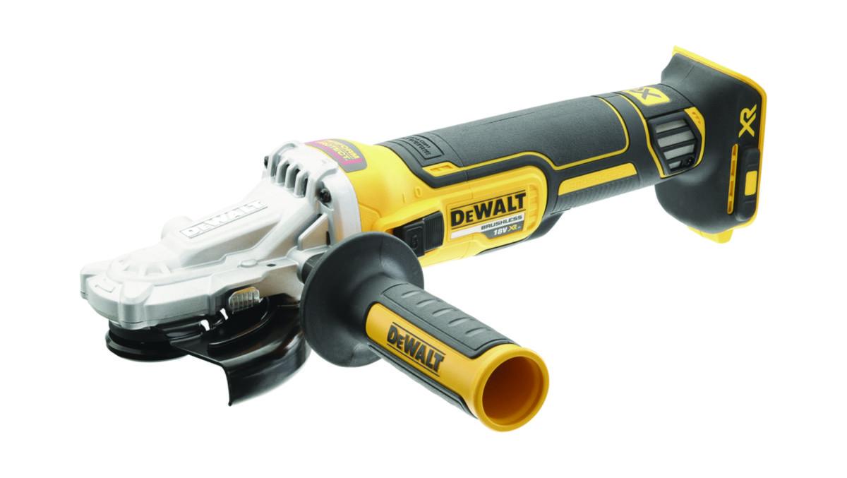 Angle Grinder Dewalt DCG405FN SOLO - ANGLESANDER DEWALT DCG405FN 18V 125MM PLATT NOS SOLO