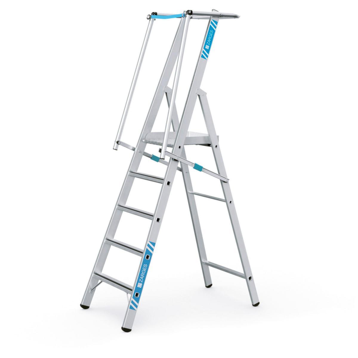 Scaffold ladder zarges zap - Stepladder Safemaster Z600 Zarges 5-step 1.32m 41675