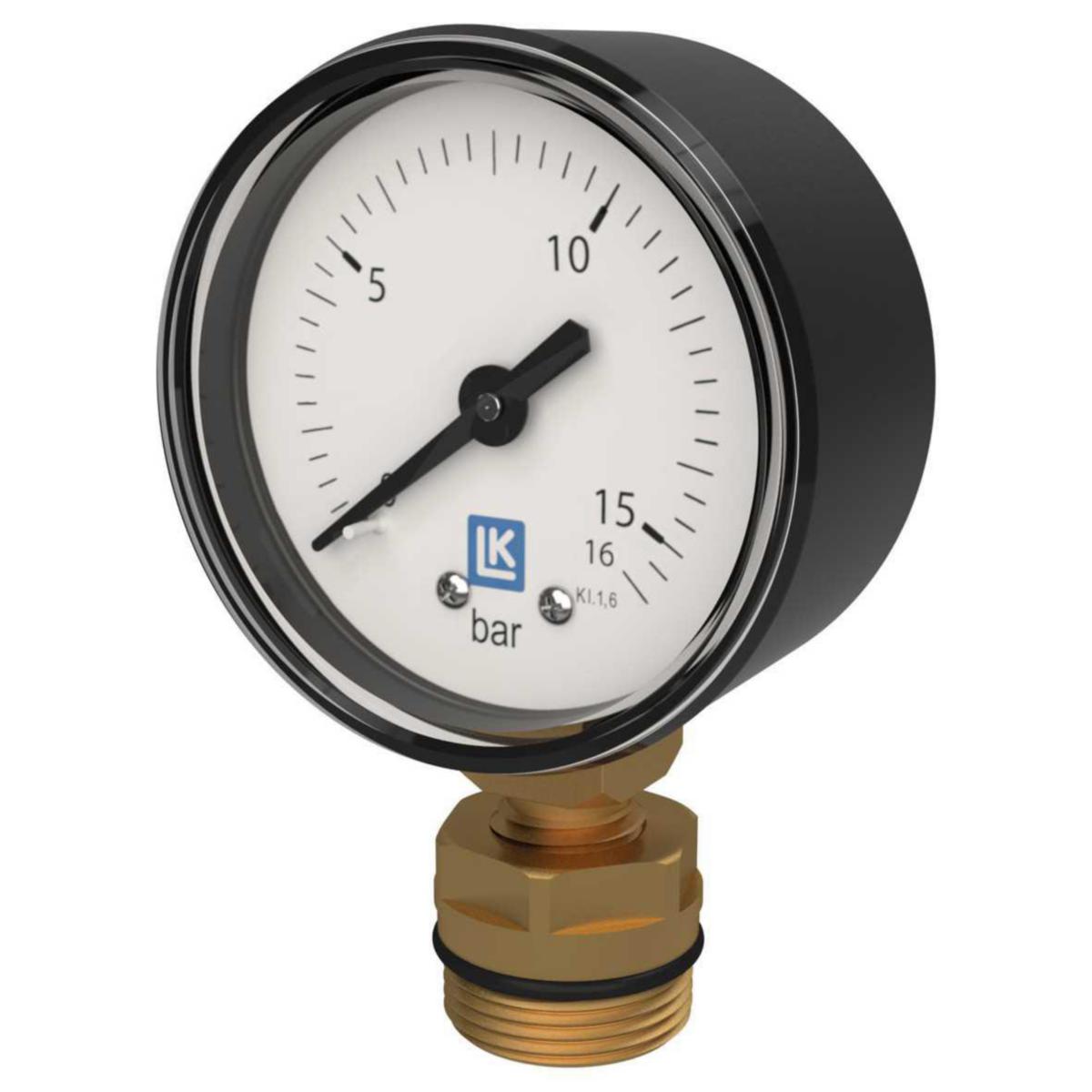 Manometer VKF G15, LK - LK MANOMETER VKF 0-16 BAR G15